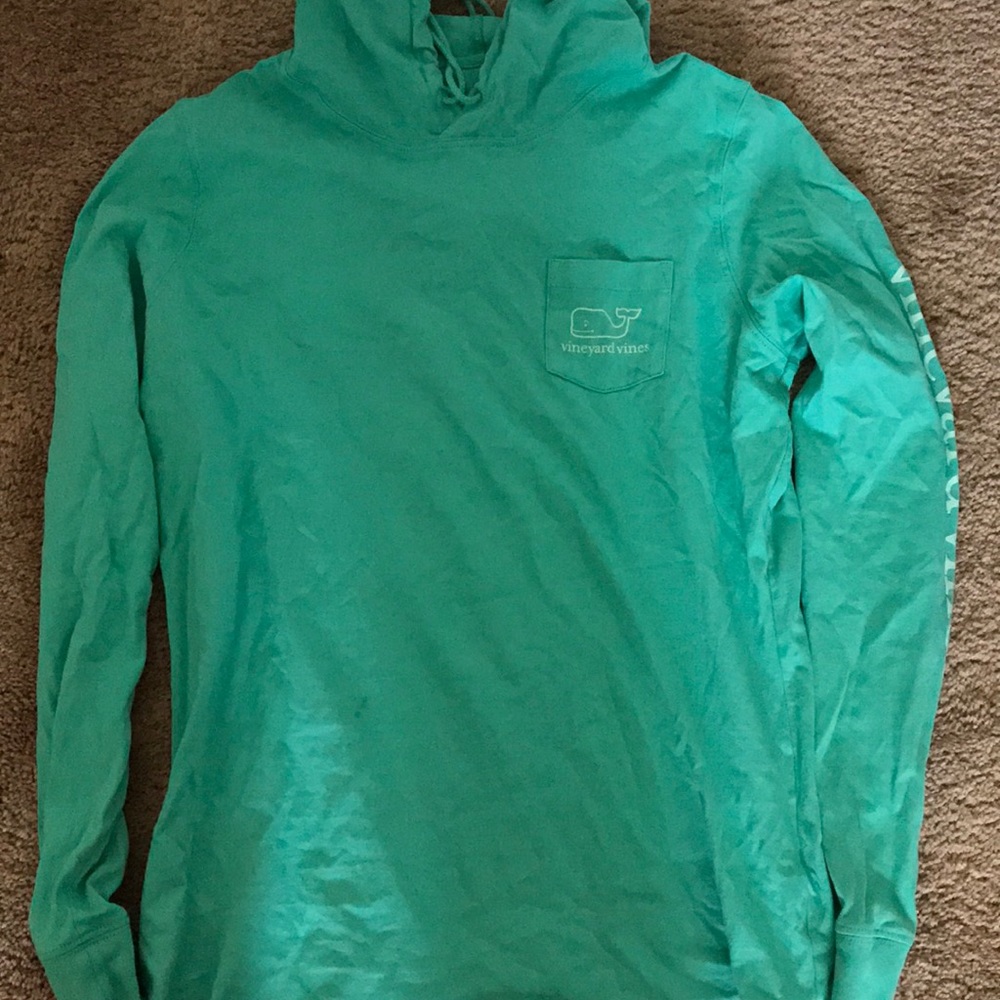 VINEYARD VINES HOODED LONG SLEEVE